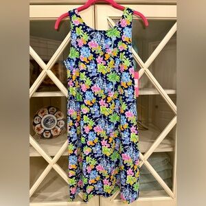 NWT Lilly Pulitzer Loves Disney, Aegean Navy, Kristen Dress, Size Small
